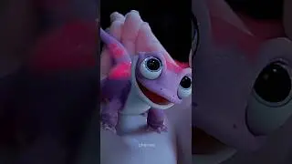 UwU this is cuteness overload 🥰 #frozen #frozen2 #elsa #bruni