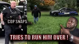 Cop Tries to Run Over Pedestrian Then Gets SUSPENDED