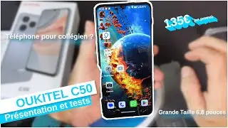 Le Oukitel C50, assurément un téléphone pas cher pour un collégien