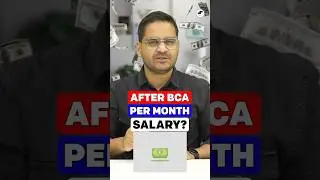 ✅Kitni Salary Milegi After BCA?🤔 After BCA Jobs & Salary! #shorts #bca #bcacourse #bcajobs #viral
