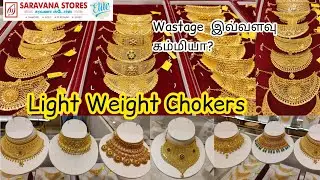 Saravana Elite Light Weight Chokers from 2 Savaran/ Kerala,Kolkata,Coimbatore & Dubai Model Chokers