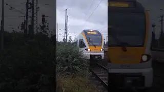 Eurobahn f&auml;hrt in Hamm Hauptbahnhof ein