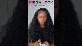 MEGALOOK HUMAN HAIR DEEP WAVE READY TO GO WIGS ON AMAZON # #megalookhair #hairstyle #megalook #wigs