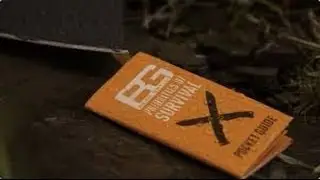 Bear Grylls pocket guide and alpine instructions