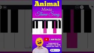Animal Movie Theme Song 😍😍😍 #mobilepianomaster #music #yamahakeyboard #pashtomusic #org2018 #piano