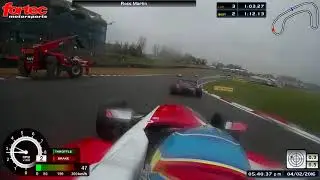 MSA Formula F4 2.4.16 Brands Hatch Indy Race 2 Part 2 Ross Martin onboard by ShuntMonkey