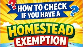 How to check if you have a homestead exemption in Texas