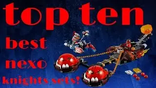 top ten best lego nexo knights sets in 2016!