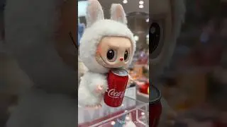 Watch 👆Labubu Coca Cola UNBOXING! Let&rsquo;s open Coke Labubus + sing Popmart Thailand #Labubu song