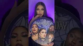 NYX Cosmetics x Wednesday Collection! 🖤 #Unboxing #Gifted #NYXCosmeticsWednesday #Makeup