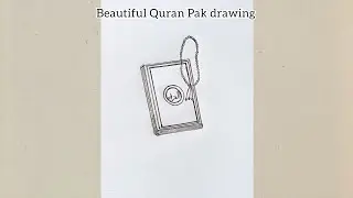 Quran Pak & Tasbi drawing 📖📿 | Islamic short  Pencil Drawing #drawing #art #shorts 