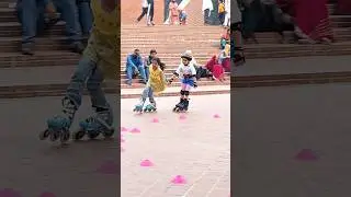 skating stunt, don't try it without any training #skating #skater #skate #skatertasinbro #reels