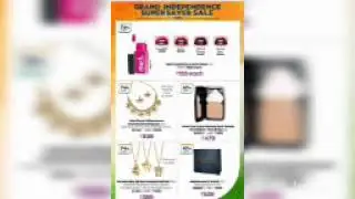Month of August  Independence Day sale flyer 2020