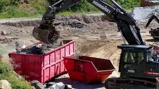Countdown Sprengung - ehemaliges Gr&auml;sslin Gel&auml;nde in Peterzell, n&auml;he St. Georgen.