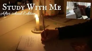 Study With Me by Candlelight || Tuesday Afterschool