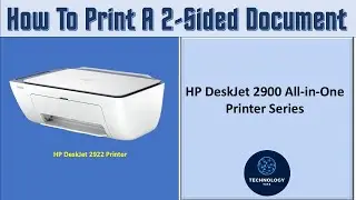 Серия многофункциональных принтеров HP DeskJet 2900: как распечатать двусторонний документ