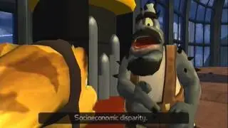 Ratchet & Clank - Cutscene 08 - Look, Plumber's crack!