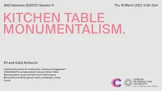 AAD Sessions: Kitchen Table Monumentalism