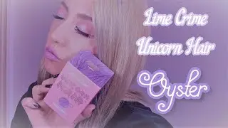 LimeCrimeのoyster☆めっちゃきれいなグレージュ☆使いやすい外国人風カラーだったよ！