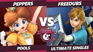 Code Crimson 3 - Peppers (Daisy) Vs. FreeDubs (Link) Smash Ultimate - SSBU