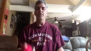 Steve mills teaching crazy shower trick.