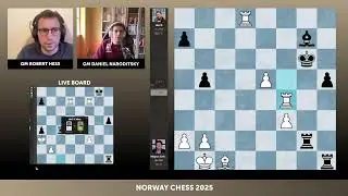 GM Hess & GM Naroditsky cover Norway Chess Day 3 !format !support