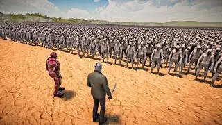 JASON VOORHEES & IRON MAN VS 1,000,000 ZOMBIES - Ultimate Epic Battle