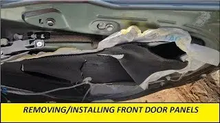 2008 (8th Gen) Honda Accord Front Door Panel Removal/Installation.