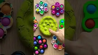 Popit Kinetic Sand! 🤣⭐️🤩 #asmr #shorts