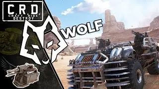 Crossout: [ FAVORITE & hammerfall x2 ] WOLF [ver. 0.10.0]