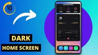 Dark nova launcher themes | Best nova launcher setups 2022 | Android customization #novalauncher
