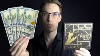 Il Cannone Violin Gold Strings - Unboxing The Most Expensive Violin Strings