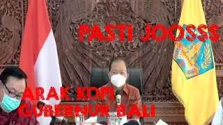 Kopi Hitam Tanpa Gula  campur Arak , Resep Dari Gubernur Bali
