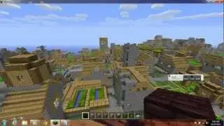 Biggest NPC village!!!!!!!!