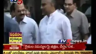 TV5 - CM Kiran Kumar Reddy Meets KVP Ramachander Rao
