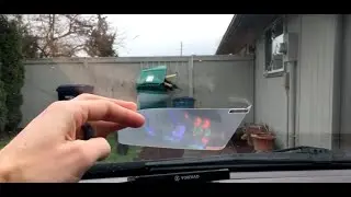 ★★★★★ Car HUD projector review: Techstick A8 Car HUD Head Up display 5.5