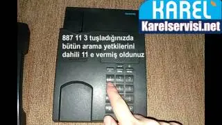 Karel Santral Dahiliye Arama Yetkisi Verme