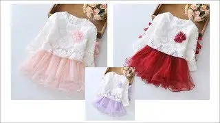 Baby Girl Dress 2017 New Princess Infant Party Dresses for Girls