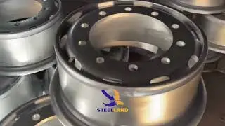 Steelland Wheel Rim 10 Hole for Car Carrier Trailer