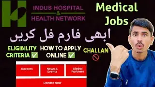 Indus Hospital Jobs 2026| Nursing Jobs Online Apply For Indus Hospital Karachi|