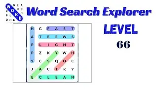 Word Search Explorer Level 66 Answer 🔍 | Step-by-Step Guide | Go Answer