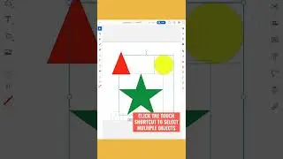 How To Select Multiple Objects in Illustrator on iPad #shorts #illustratortutorial
