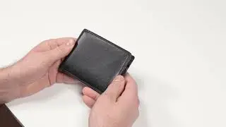 Stamford - Cash & Coin Wallet - Black