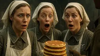 German Women POWs Shocked by Pancakes in American Camps | Untold WWII Story