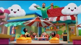 The Muffin Man! Super Hero Rescue | CoCoKingdom Nursery Rhymes & for Kids Songs