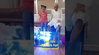 Fish spa at every age.. natural therapy