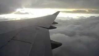 Boeing 747 on initial approach to Davao