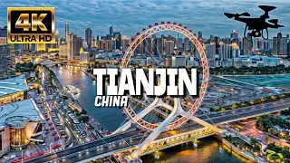 Tianjin, China In 4K By Drone - Amazing View Of Tianjin, China