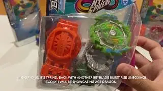 Beyblade Burst Rise Unboxing Ace Dragon D5