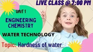 Water Technology in Tamil | Engineering Chemistry | Hardness of Water | Chemistry Trending